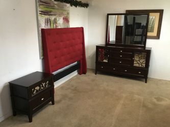 Espresso Queen Size Bedroom Set