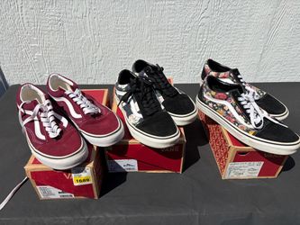 Vans Sneakers- 3 Pairs