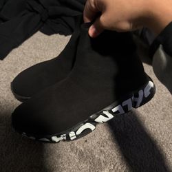 Balenciaga Graffiti Sock Runners 