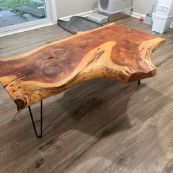 Natural Wood Coffee table