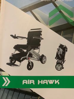 Air Hawk motorized wheelchair
