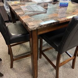 New Table And 4 Chairs