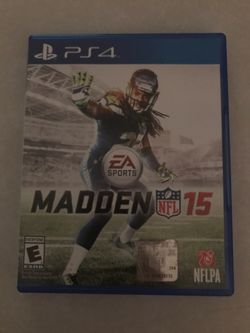 Ps4 madden 15