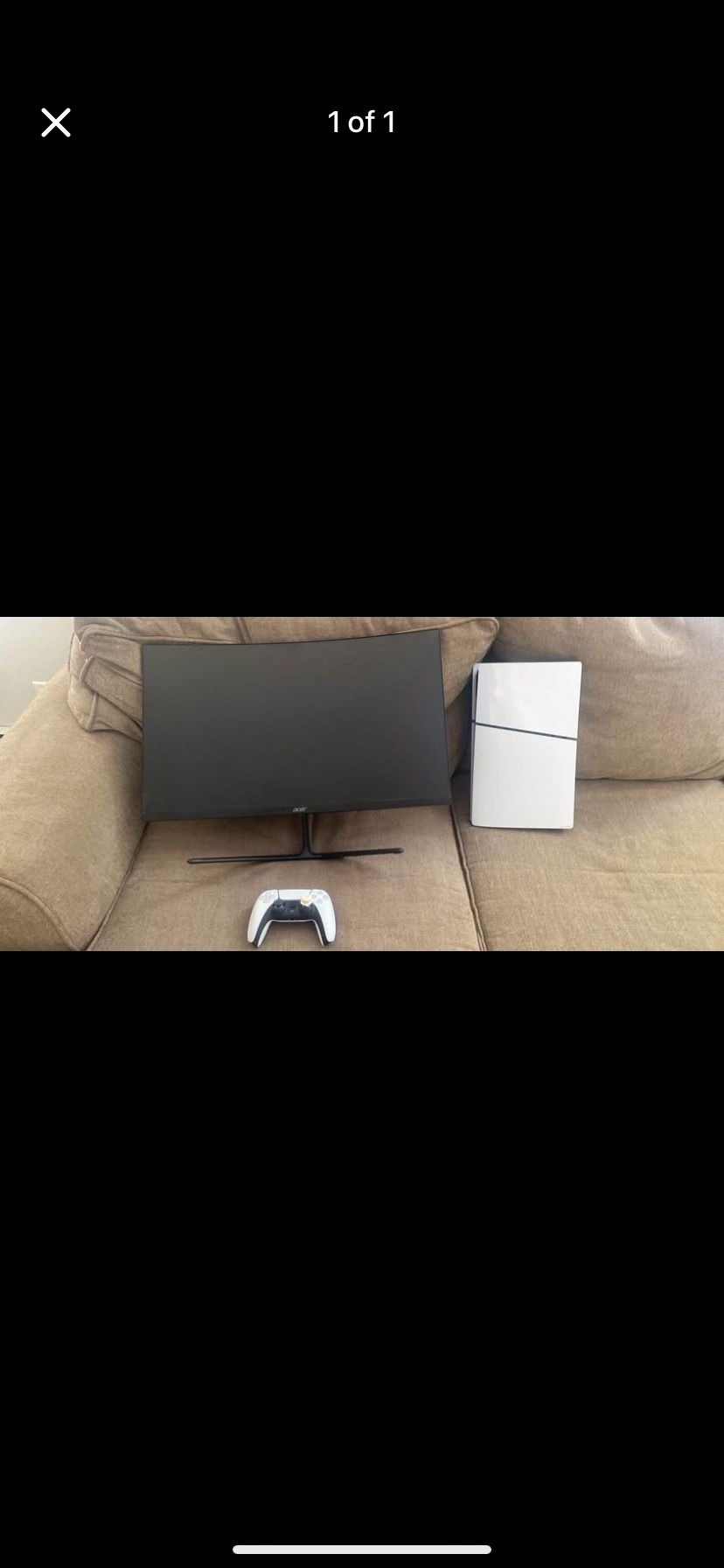 Selling Ps5 And 185 Htz Monitor
