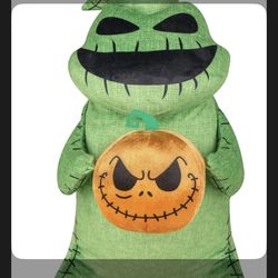 Nightmare before Christmas Greeter Oogie Boogie w/ Jack Pumpkin Head Disney 9.44 in x 7.87 in x 17.71 in 1.86 lb – Indoor/Outdoor