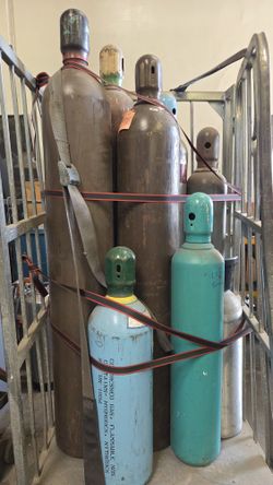 Carbon Dioxide Tanks Empty