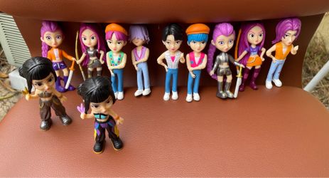 Collectors Huge Bundle 11pcs K-Pop Demon Hunters Figures - Rumi, Mira, Zoey, Saja Boys & More