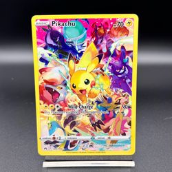 Crown Zenith Secret Rare Pikachu Pokemon Card