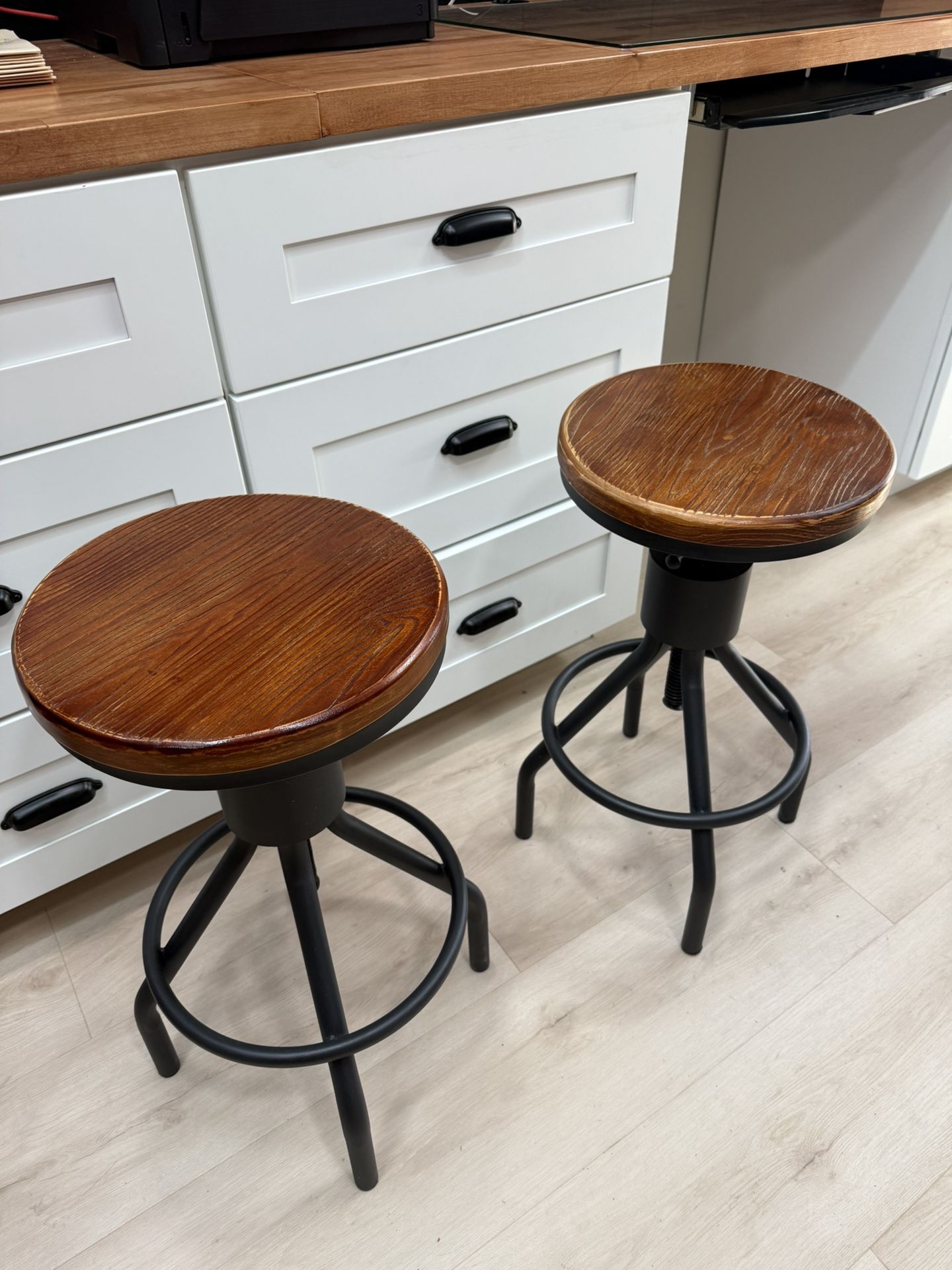 Industrial Modern Farmhouse Stools