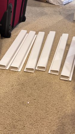 Cable Management Raceways 6 pack 17x4in