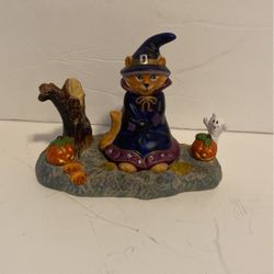 Two piece, porcelain party, light for candles, ordered electric candle