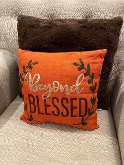 Beyond Blessed Decorative bundle Throw Pillow