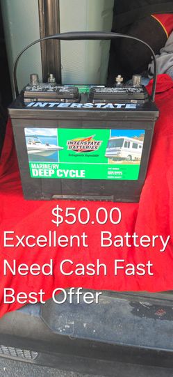 $50.00 Deep Cycle Battery