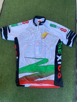 Mexico Cycling Jersey Short Sleeve size medium men