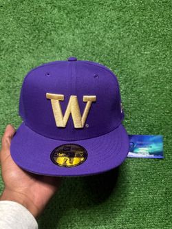 Washington Huskies New Era 59fifty Fitted 7 3/4 Hat NCAA Lot Pre Owned Great Condition