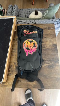 Rave Wonderland Black Glossy Backpack