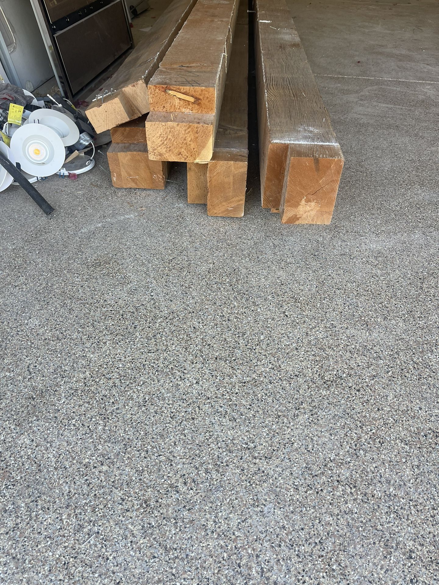 Real Wood beams