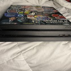 PS4 Pro With Controller Headset And Games 