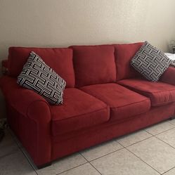 Cindy Crawford Red Couches