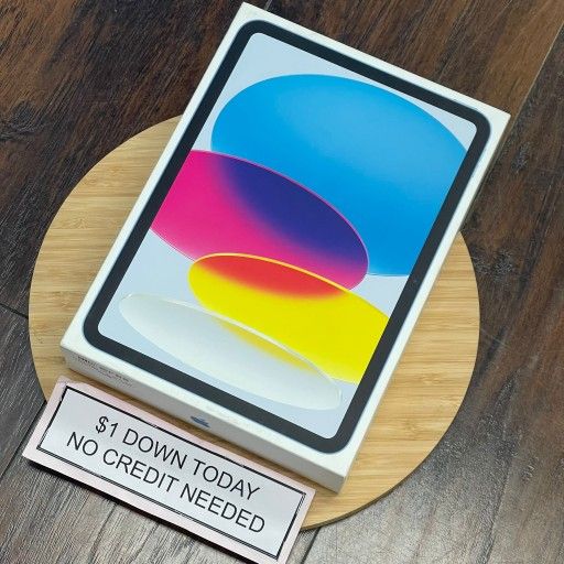 Apple IPad 10th Generation Tablet New -PAYMENTS AVAILABLE-$1 Down Today