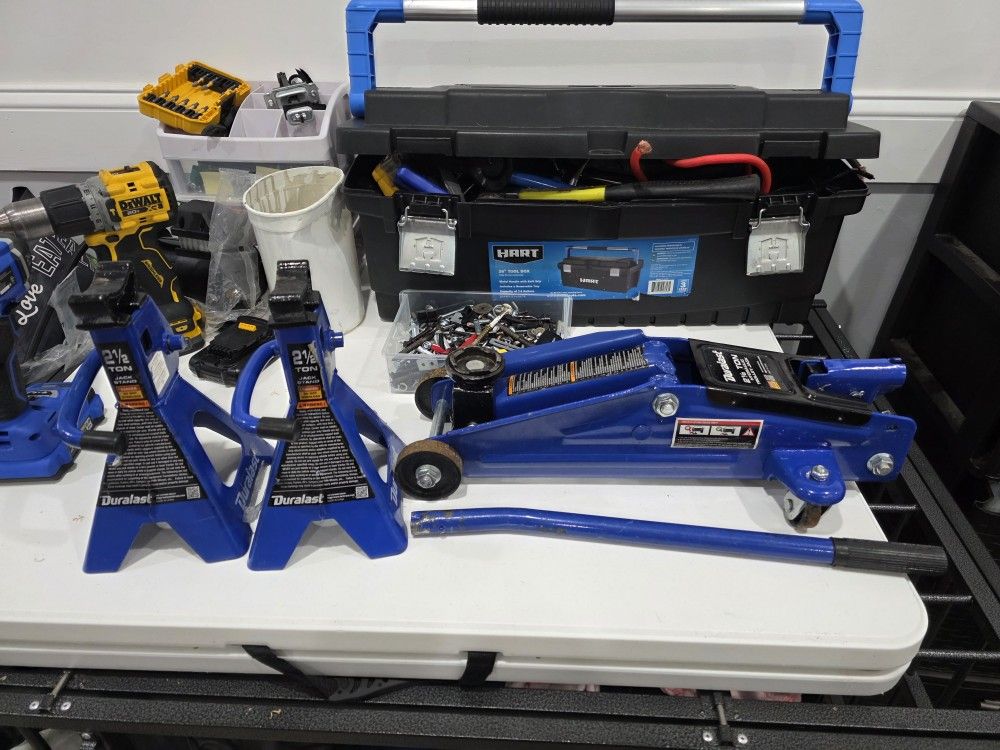 Duralast 2½ Hydraulic Trolley Jack And Stands Kit