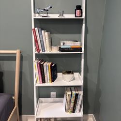 White Bookshelf