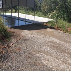 14x16x30 Steel Carport Frame