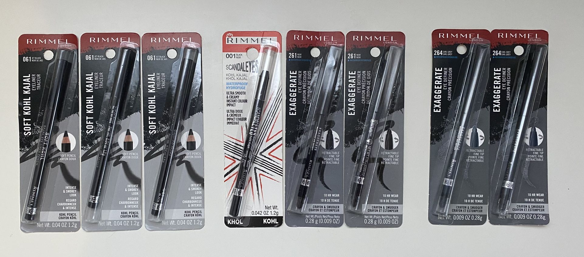 Rimmel Eyeliner - black & gray