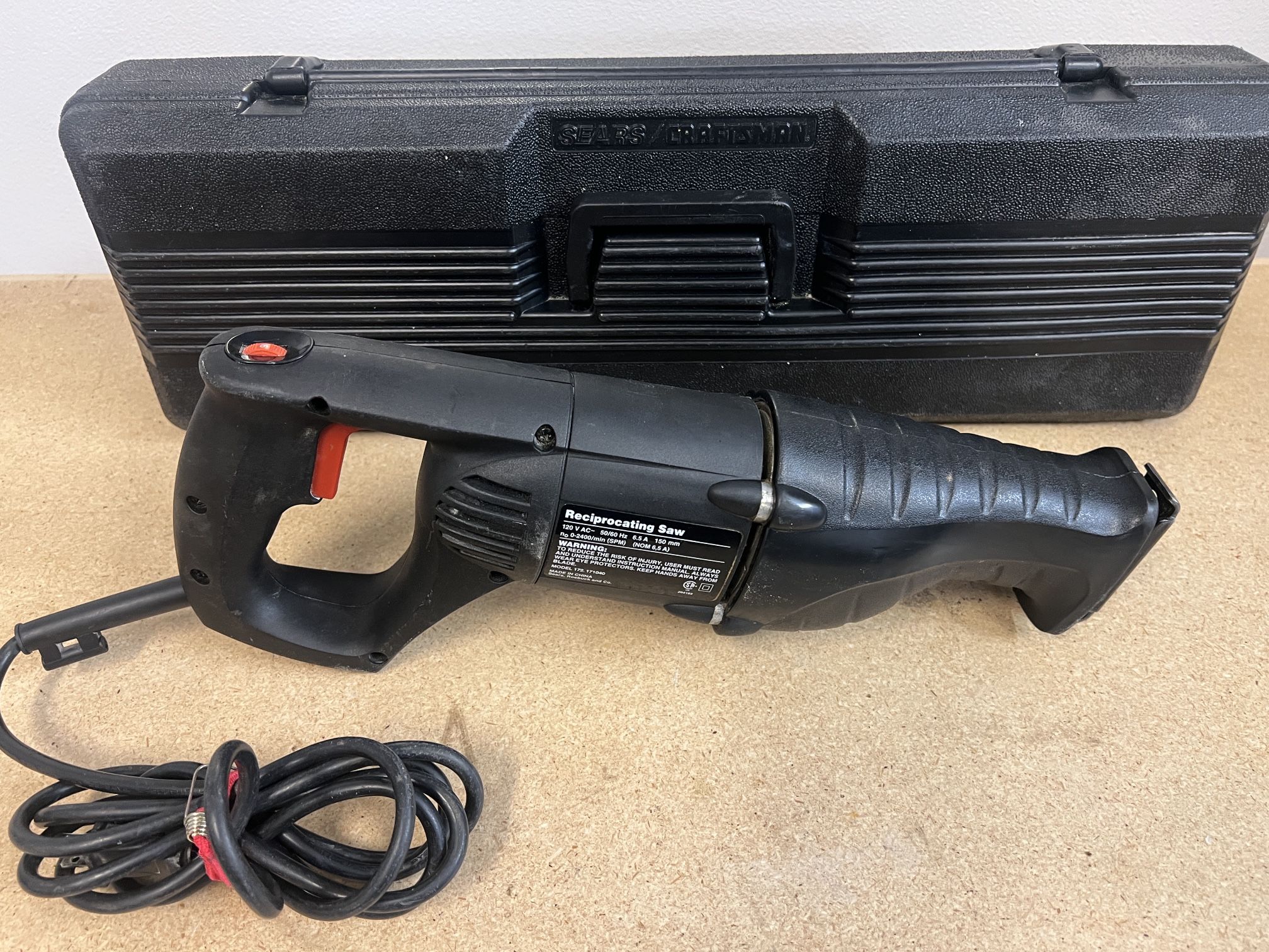 Craftsman Reciprocating Saw 6.5 Amps