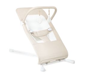 Baby Delight Alpine Organic Deluxe Portable Bouncer - Oat