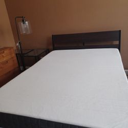 Full Size Bed Included Matress (Ikea)