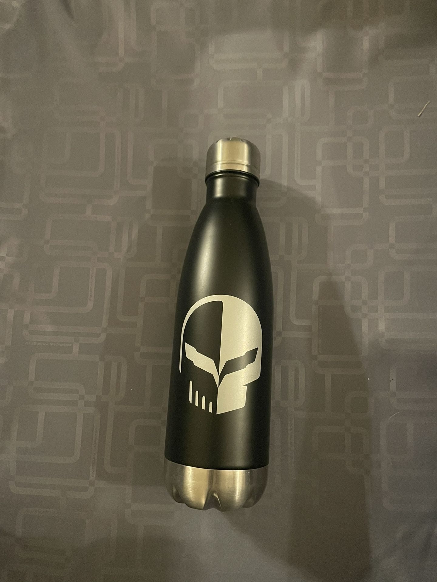 Stainless Steel Corvette Racing Jack Logo Water Bottle