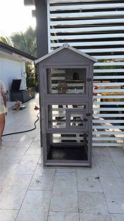 Jaula para palomas o pájaros