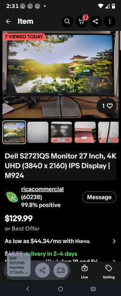 Dell Monitor27”