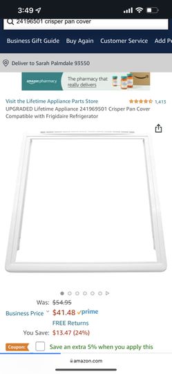 Crisper Refrigerator panel cover