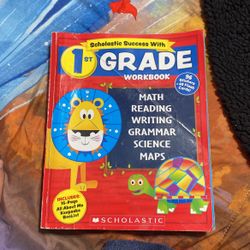 Scholastic, Success With First Grade Workbook