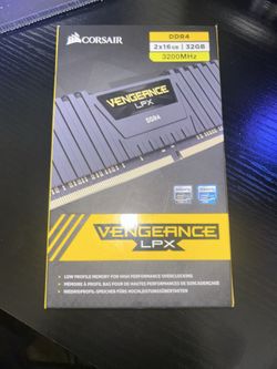 2x16 gb ddr4 vengeance lpx 3200MHz