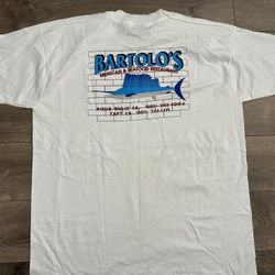Vintage T-shirt Bartolo’s Mexican Restaurant CA Single Stitch XL 90s Made In USA
