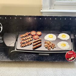 GE Electric Griddle - Extra Large 21 inches - Durable Nonstick Coating - $30 or trade