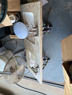 Granite Bathroom Vanity Top with Faucets , toilets , microwave ,  fridge ,