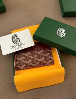Goyard Paris Card Holder Wallet