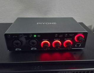 Interfaz de Audio Piyone