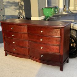 Wood dresser