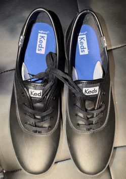 Keds Black Lace-Up Sneakers – Women’s Size 9