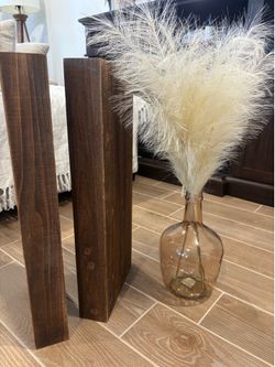 Hobby lobby floating shelves/ glass decor