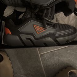 Prada Sneakers  (Real) Box And Dust bag 