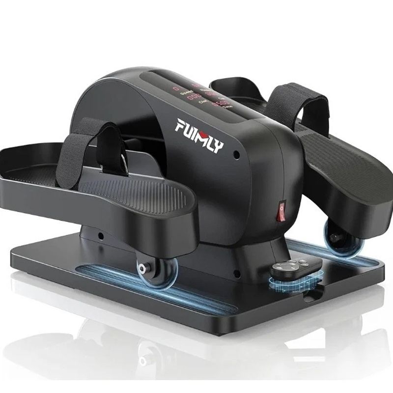 FUNMILY Under Desk Elliptical Machine, Large LCD Ellipse Leg Exerciser as Seen o