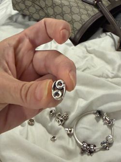 Pandora cancer sign charm