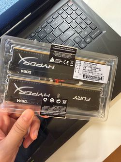 DDR4 16 GB 2x8 ram hyperx fury