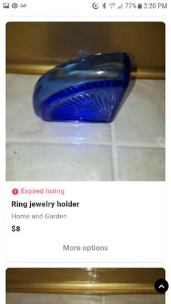 Ring jewelry holder
